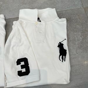 Polo shirts size L Ralph Lauren and Hugo boss